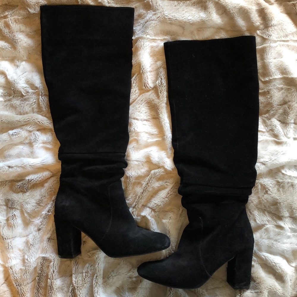 Steve Madden Suade Heeled Boots